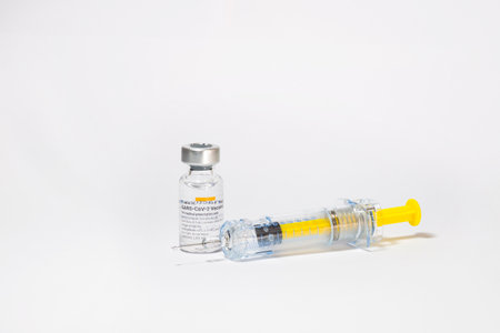 Antalya, TURKEY - January 16, 2020. The Covid-19 original coronavirus vaccine produced by SINOVACのeditorial素材