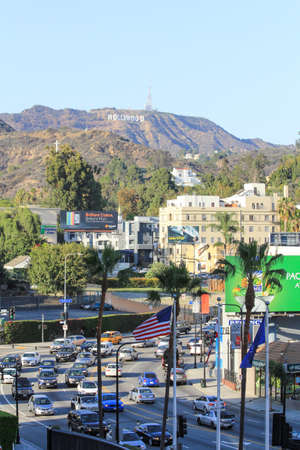 Los Angeles - USA - 03,16,2014: Hollywood Sign, Los Angeles, California, USAのeditorial素材