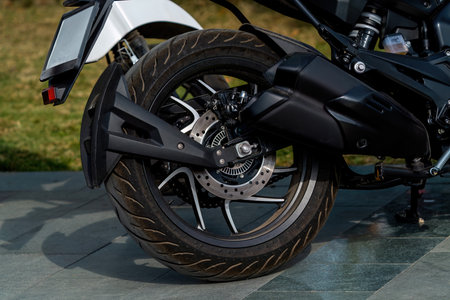 Retro motorcycle wheels and parts