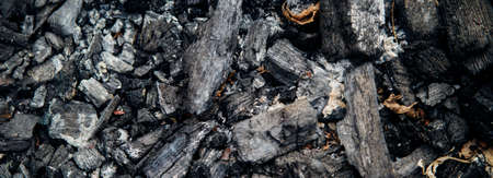 The texture of dark gray charcoal . Coal in large chunks, energy reserve. natural background.の写真素材