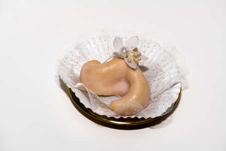 Arabic sweets. Algerian sweets on a white backgroundの写真素材