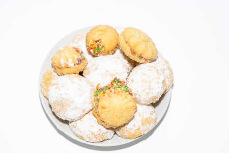Egyptian cookies "Kahk El Eid"の写真素材