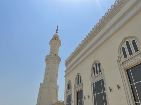 Islamic architecture in Doha, Qatarの写真素材