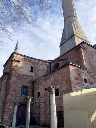 Hagia Sophia in Istanbul, Turkeyの写真素材