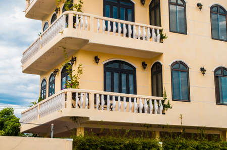 Beautiful luxury boutique hotel in danang, vietnamの写真素材