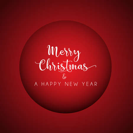 Merry Christmas Text icon typography design vectorのイラスト素材