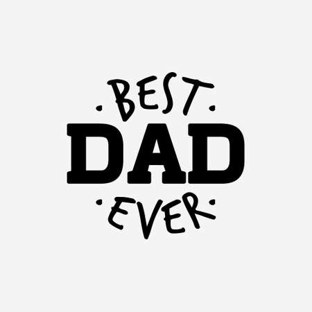 Father day text design vectorのイラスト素材