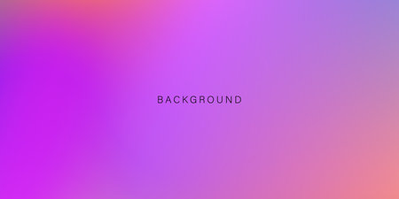 Abstract blurred gradient mesh background. Colorful smooth banner template. Vector illustration