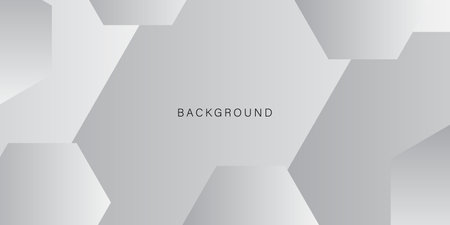 Abstract background with geometric shapes in gray colors. Vector illustration for design