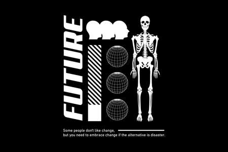 Streetwear Graphic Design ideasのイラスト素材