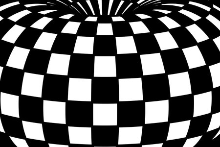 streetwear Aesthetic quotes design inspiration templates abstract black and white background with a checkered pattern in the centerのイラスト素材