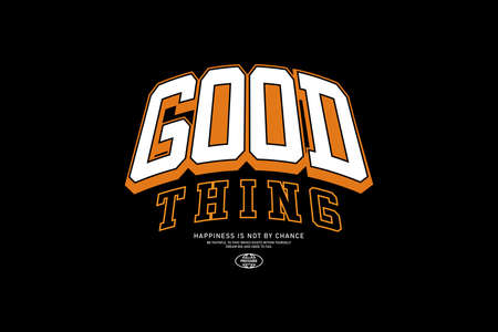 Abstract street wear typography style collectionのイラスト素材