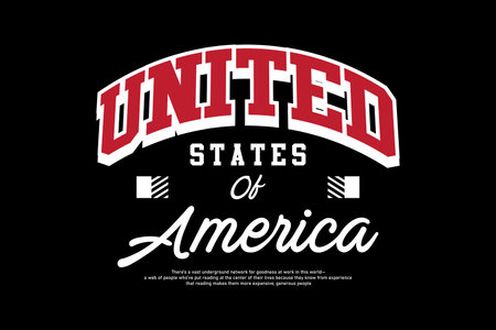 Abstract street wear typography style collectionのイラスト素材