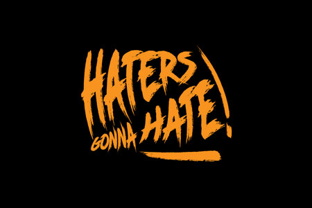streetwear Aesthetic quotes design inspiration templates Hand drawn lettering phrase. Handwritten modern brush calligraphy.のイラスト素材