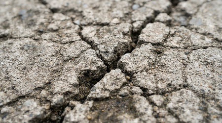 Dry cracked ground texture background. Global warming and climate change concept