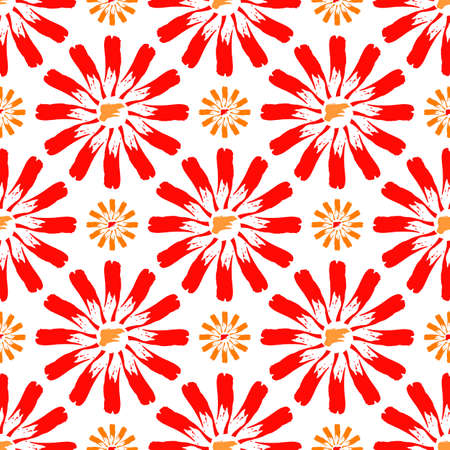 Background vector illustration seamless abstract pattern of brush strokes paint.のイラスト素材