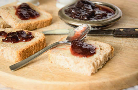 Cottage breakfastの写真素材