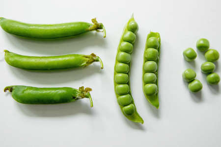 Fresh peasの写真素材