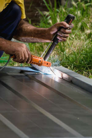 Working the steel