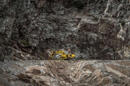 Stone excavatorの写真素材