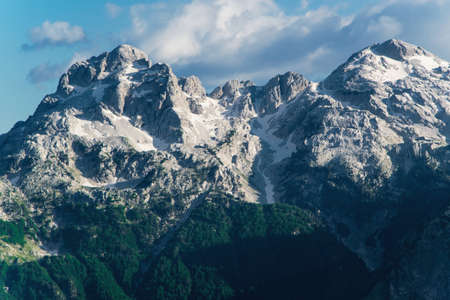 Mountain peaksの写真素材