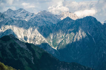 Mountain peaksの写真素材