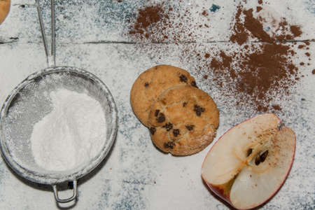Homemade apple cookiesの写真素材