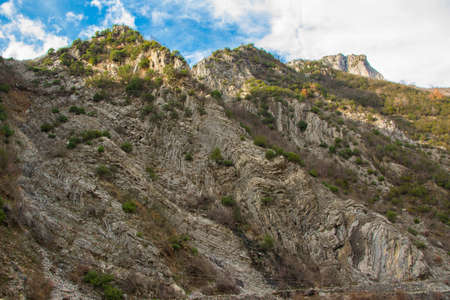 Stunning rocky peaks in the Albanian Alps