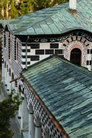 Richly painted, antique orthodox church in Blagoevgrad, Bulgaria built in 1844