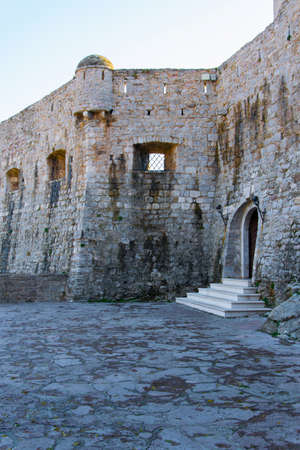 The medieval castle of the town of Budva, dedicated to Santa Maria, better known as Citadela,...