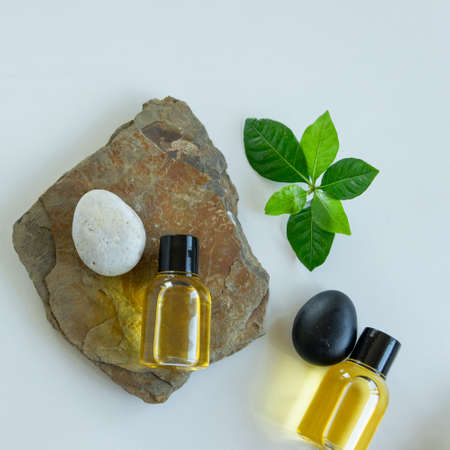 Natural skin care products,  relaxing massage time . Healthy remedy, wellness concepts