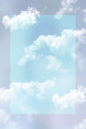Cloudy abstract background with soft colors and graphic elements. Glowing backdrop, space for text