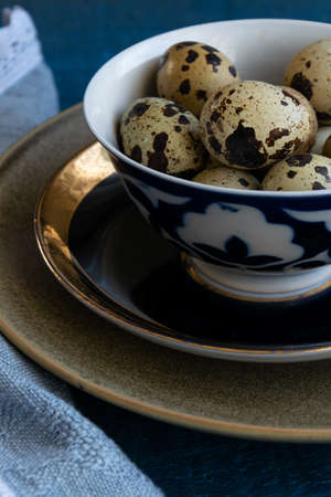 Quail eggs, healthy protein food ingredient