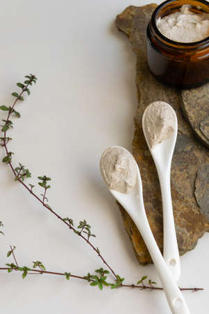 Hygiene bath product. Body, face scrub, wellness therapy regenerationの写真素材