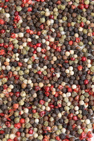 Mix of pepper seeds, spicy and condiment ingredients