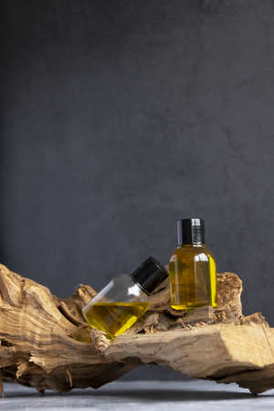 Essential oils for aromatherapy, eco natural cosmetics conceptの写真素材
