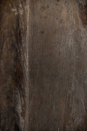 Rustic old wooden surface, vintage wooden backgroundの写真素材