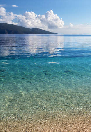 Vacation on the Ionian Seaの写真素材