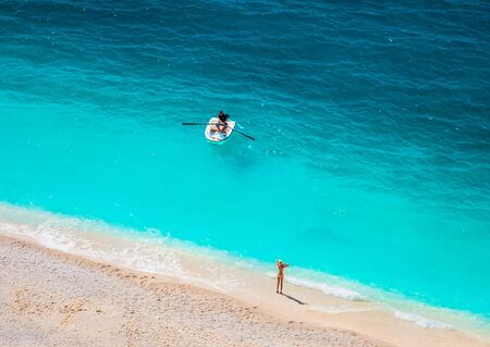 Vacation on the Ionian Seaの写真素材
