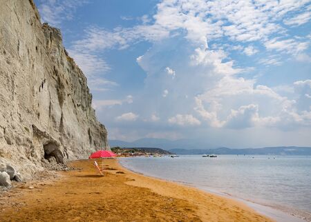 Vacation on the Ionian Seaの写真素材