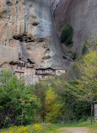 Caves and monasteries.の写真素材