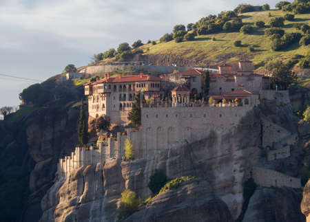 The Monastery of Varlaam in Meteora, Greeceの写真素材