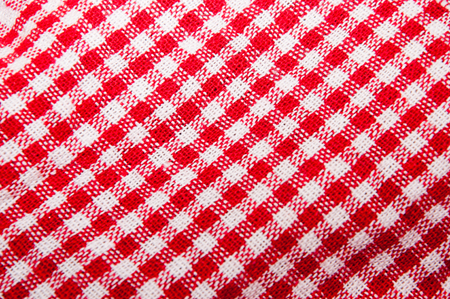 the background checkered cloth texture of theの写真素材