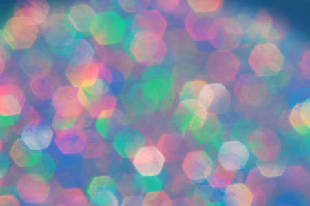 the abstract blurred multicolor retro bokeh backgroundの写真素材