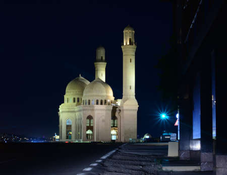 Mosque in Baku. Azerbaijan.のeditorial素材