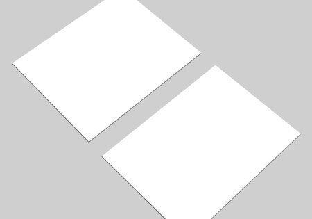 Realistic A4 pages mockup design, Blank sheet paper mockup stand. Flat lay top view a4 page. Top view mockup design. Blank paper folder mockup with background. Template for presentation or A4 design cの写真素材