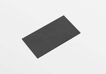 Photo of blank business cards with background. Mock-up for branding identity.の写真素材