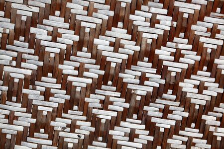 Jogjakarta native style bamboo wallの写真素材