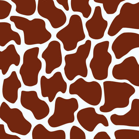 animal skin pattern giraffe texture vector. You can use it as background, wallpaper, wrapper, holiday prints, scrapbook, or even wedding. You also can use it separately become icon or logo template.のイラスト素材