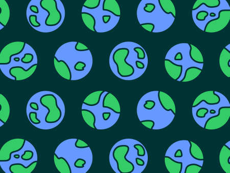 earth globe pattern texture vector. You can use it as background, wallpaper, wrapper, holiday prints, scrapbook, or even wedding. You also can use it separately become icon or logo template.のイラスト素材